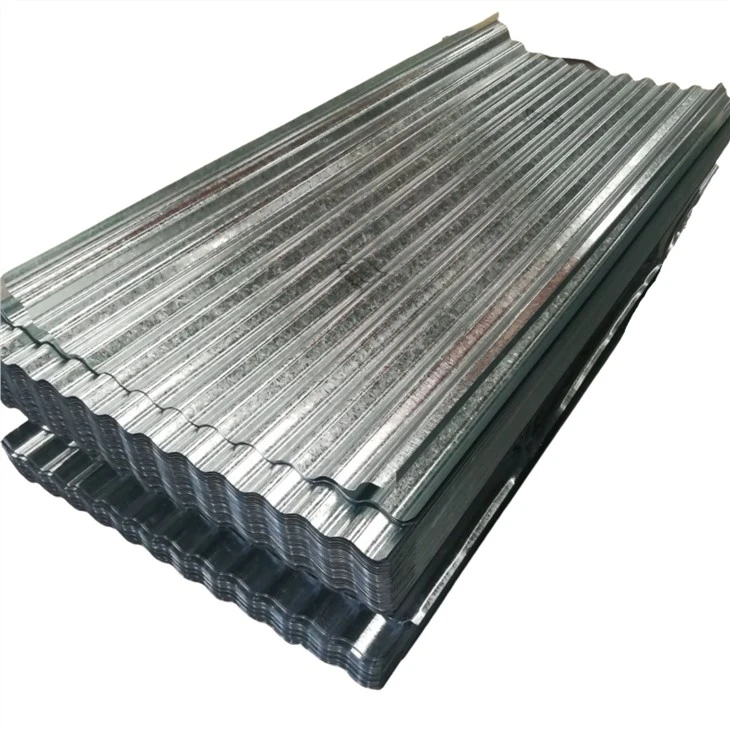 Galvanize Roofing Steel fèy Corrugated Steel Plak