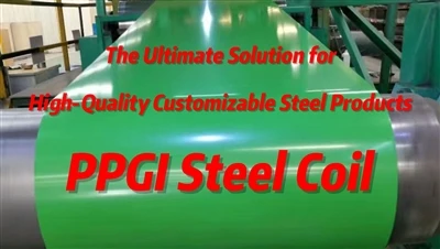 PPGI Steel Coil: solisyon an ultim pou bon jan kalite pwodwi asye Customizable